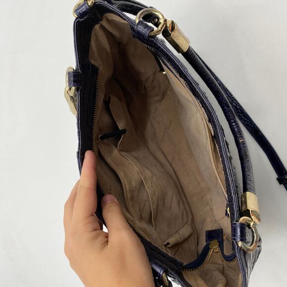 BRAHMIN ink Ruby melbourne Satchel - Picture 8 of 9